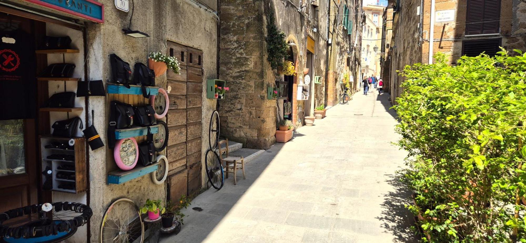 La Casa Dei Ricordi Centro Storico E Vista Villa Pitigliano Buitenkant foto